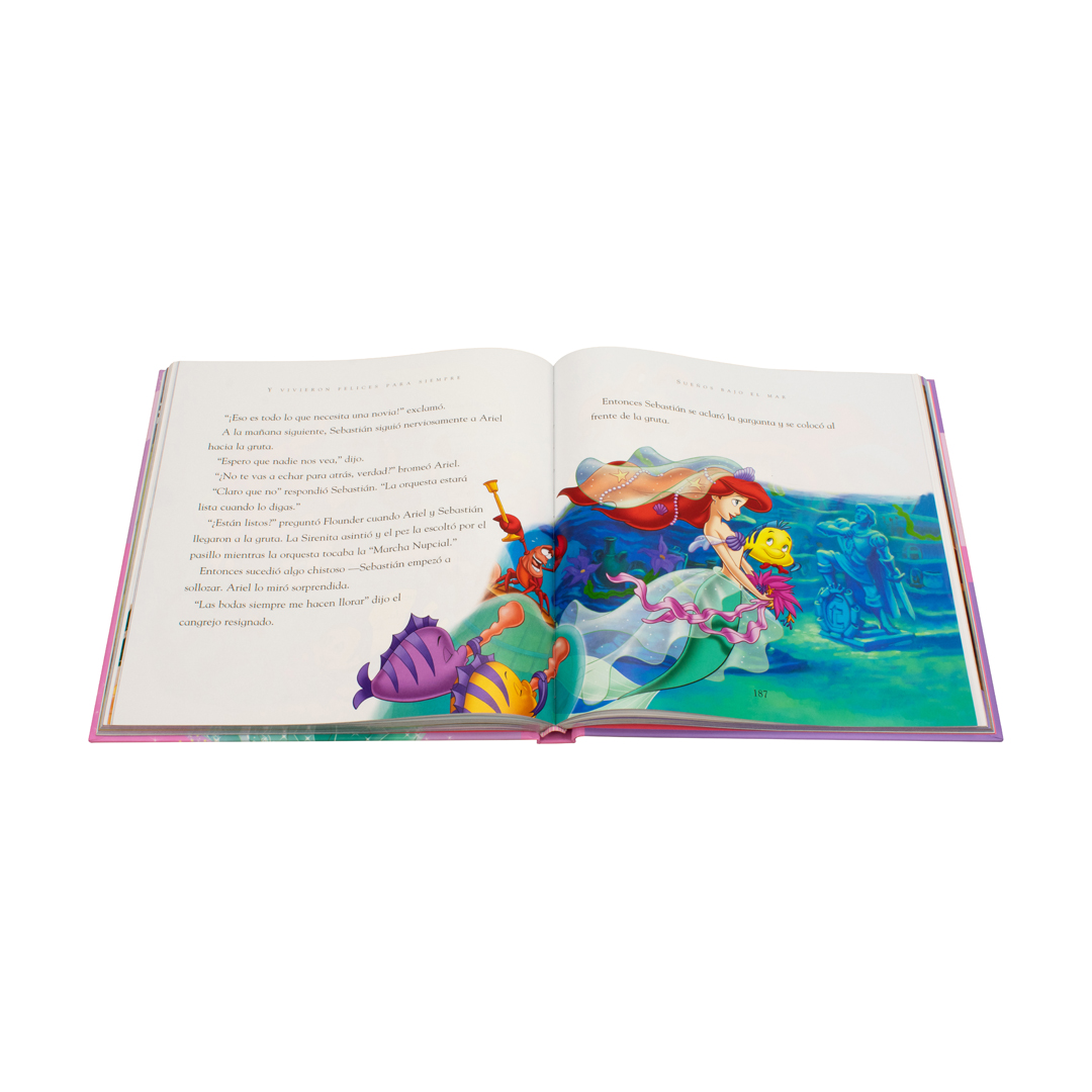 Libro infantil Tesoros de cuentos Disney: Y vivieron felices para siempre