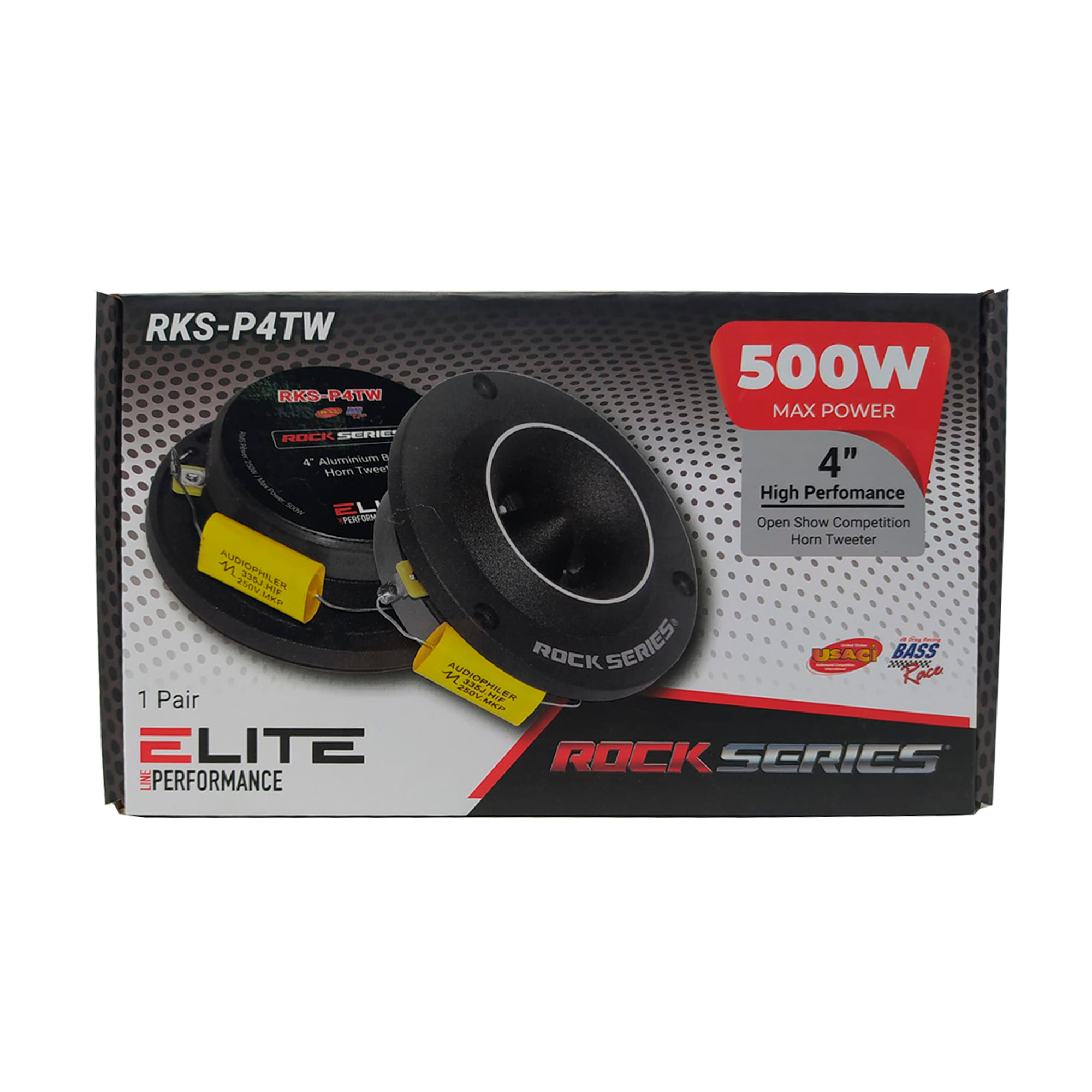 Tweeters Open Show Rock Series RKS-P4TW 500 Watts 4 Pulgadas 4 Ohms