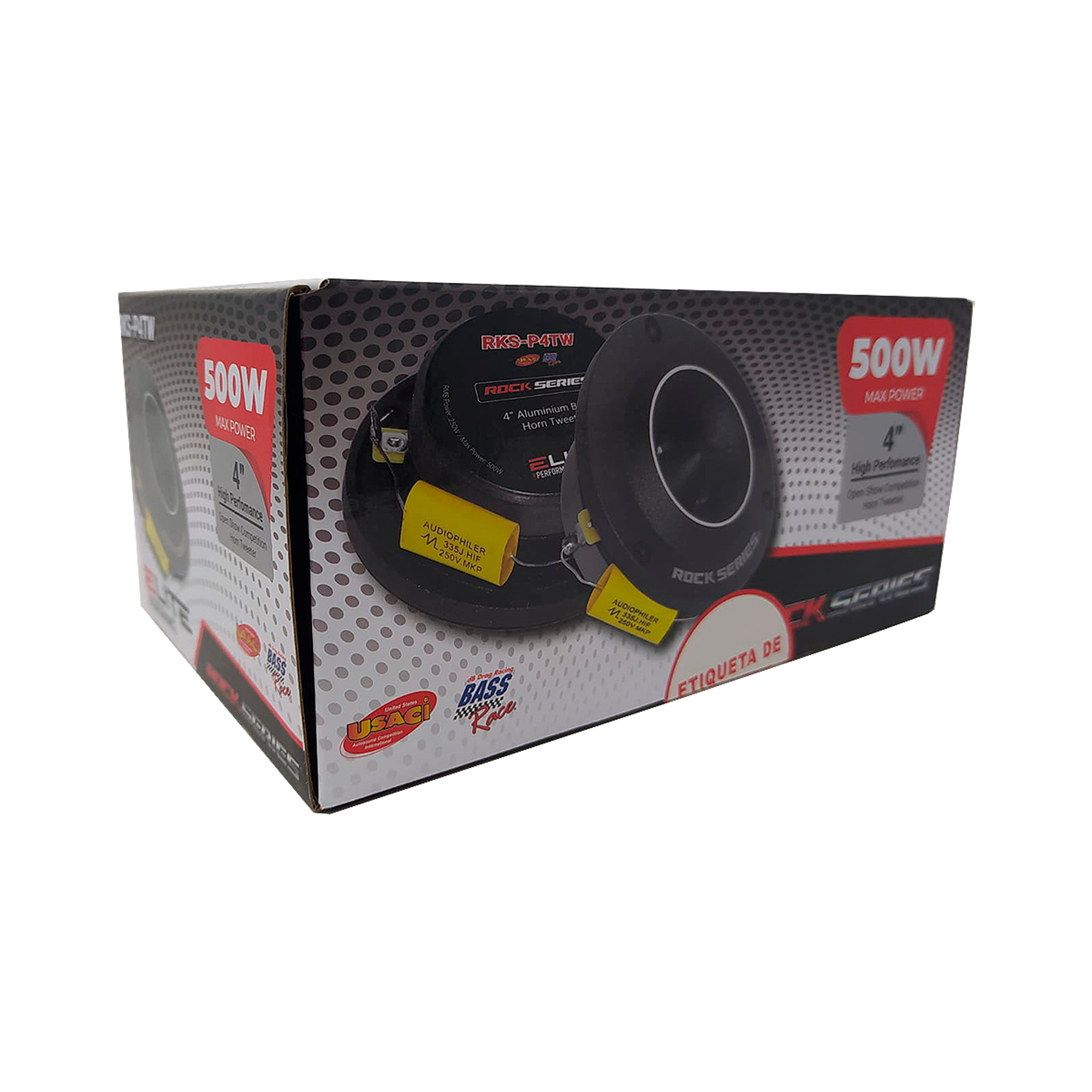 Tweeters Open Show Rock Series RKS-P4TW 500 Watts 4 Pulgadas 4 Ohms
