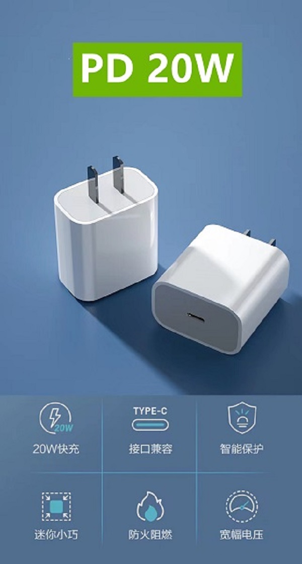 Cargador Cubo Para Iphone 11-12-13-14 Original