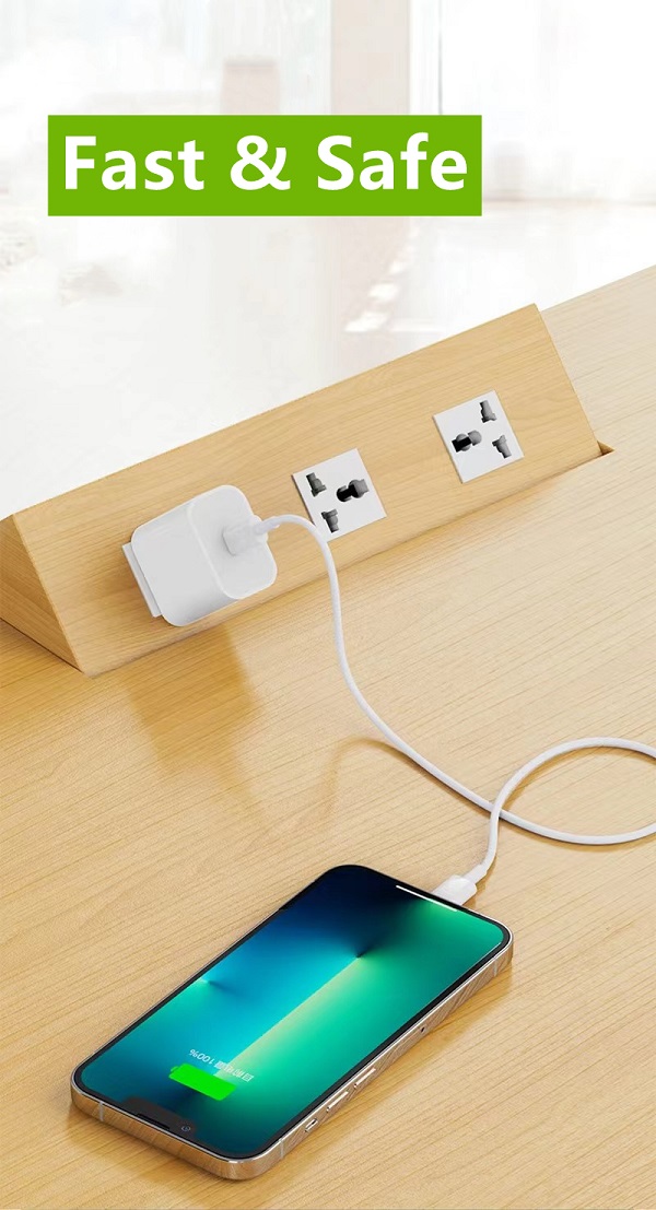 Cargador Cubo Para Iphone 11-12-13-14 Original