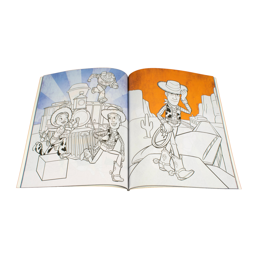 Libro infantil  para colorear: Disney Toy Story 4