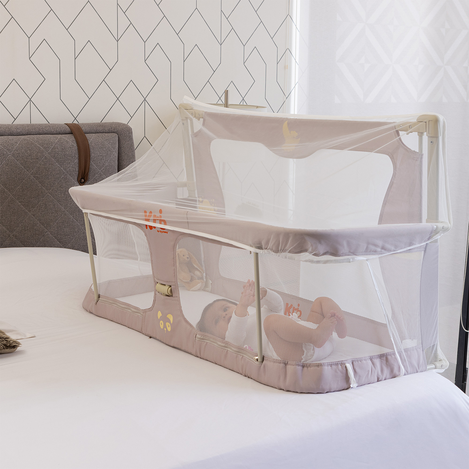 Kool Baby Cunabarandal De Seguridad Plegable para bebe