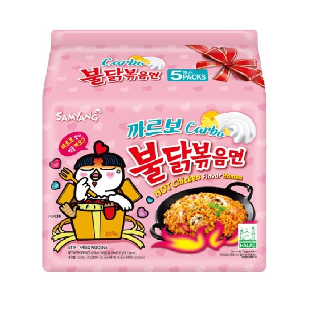 Samyang Hot Chicken Carbonara 5Pack