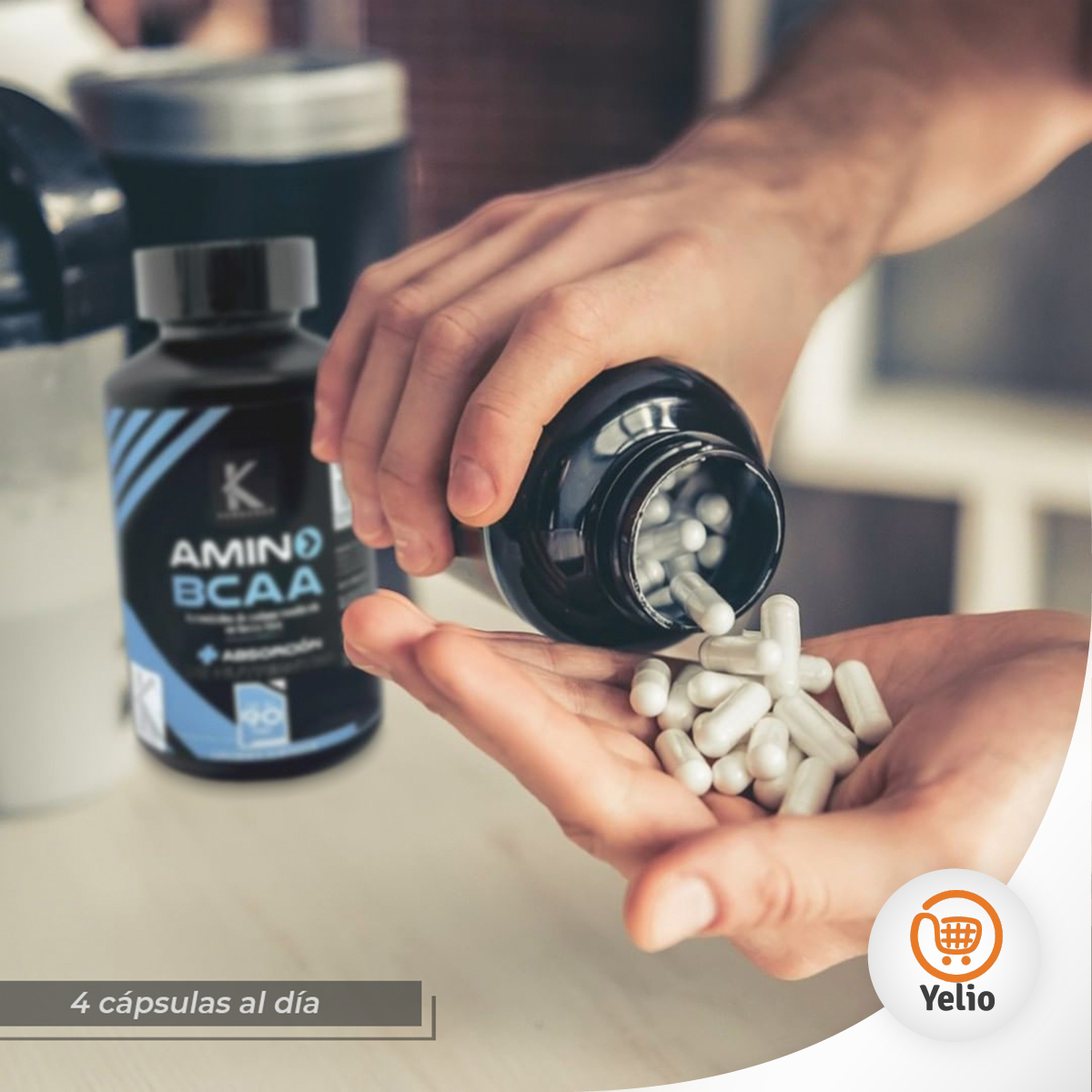 Amino BCAA KARDAGAR Aminoacidos de Cadena Ramificada de Forma Libre 90 Cap