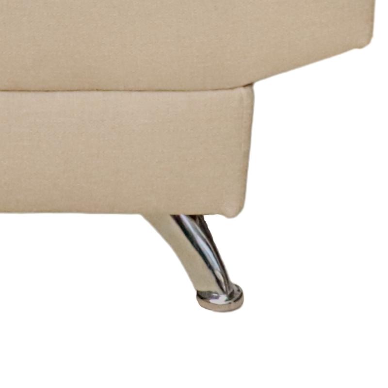 Sillón Individual Moderno Ocasional Reclinable Beige.