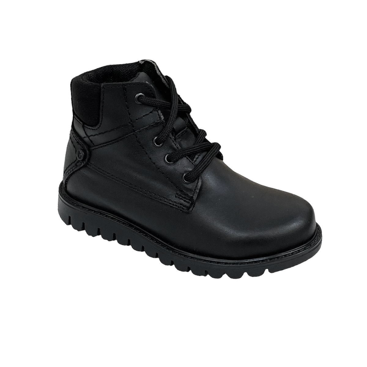 Botines negros de cheap piel