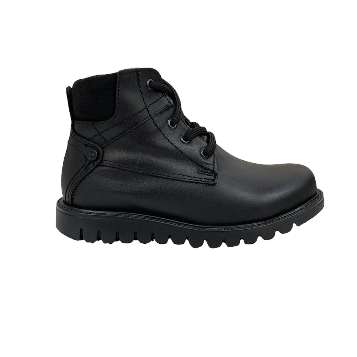 Zapatos Botines Negros De Niño Blasito Escolar Piel 18 Al 26