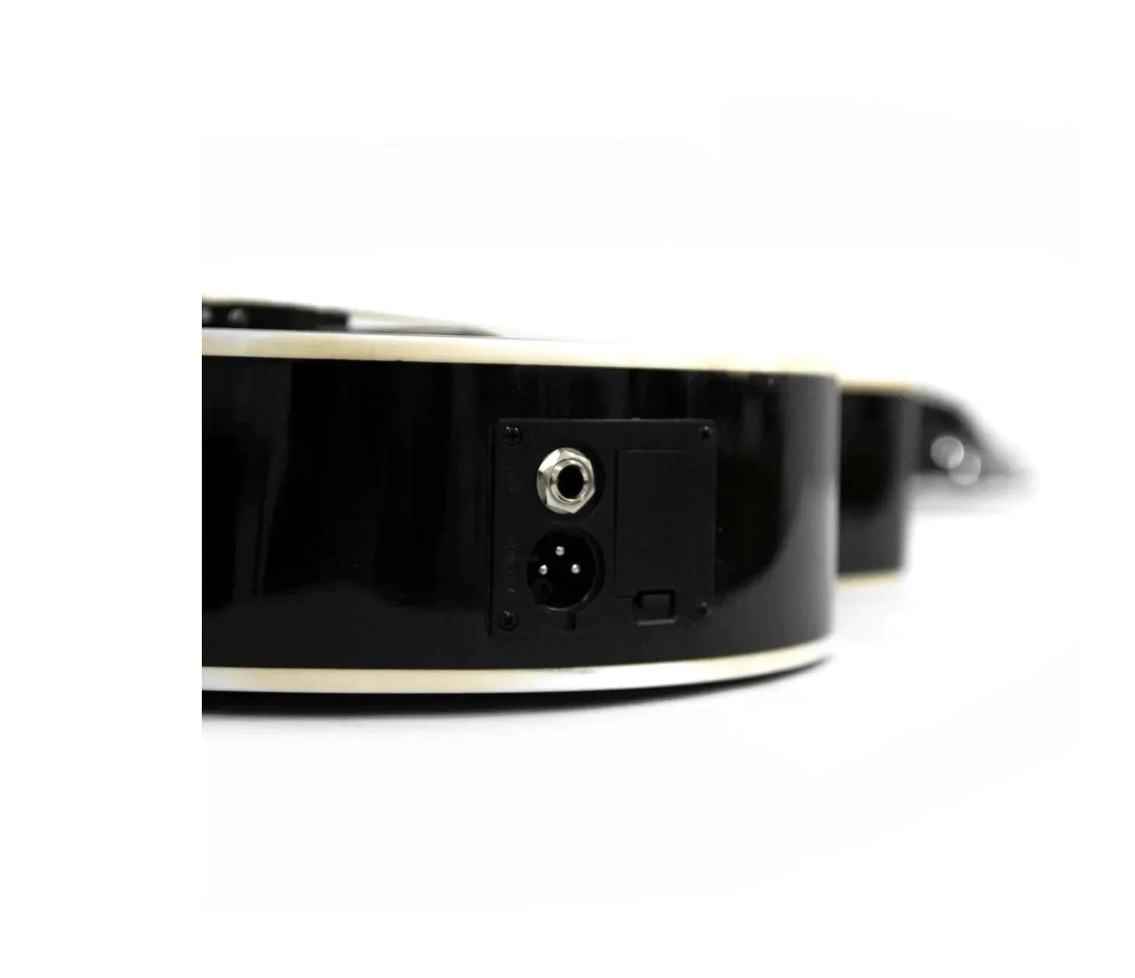 Guitarra Electroacústica McCartney Negra Con Cuerdas de Acero