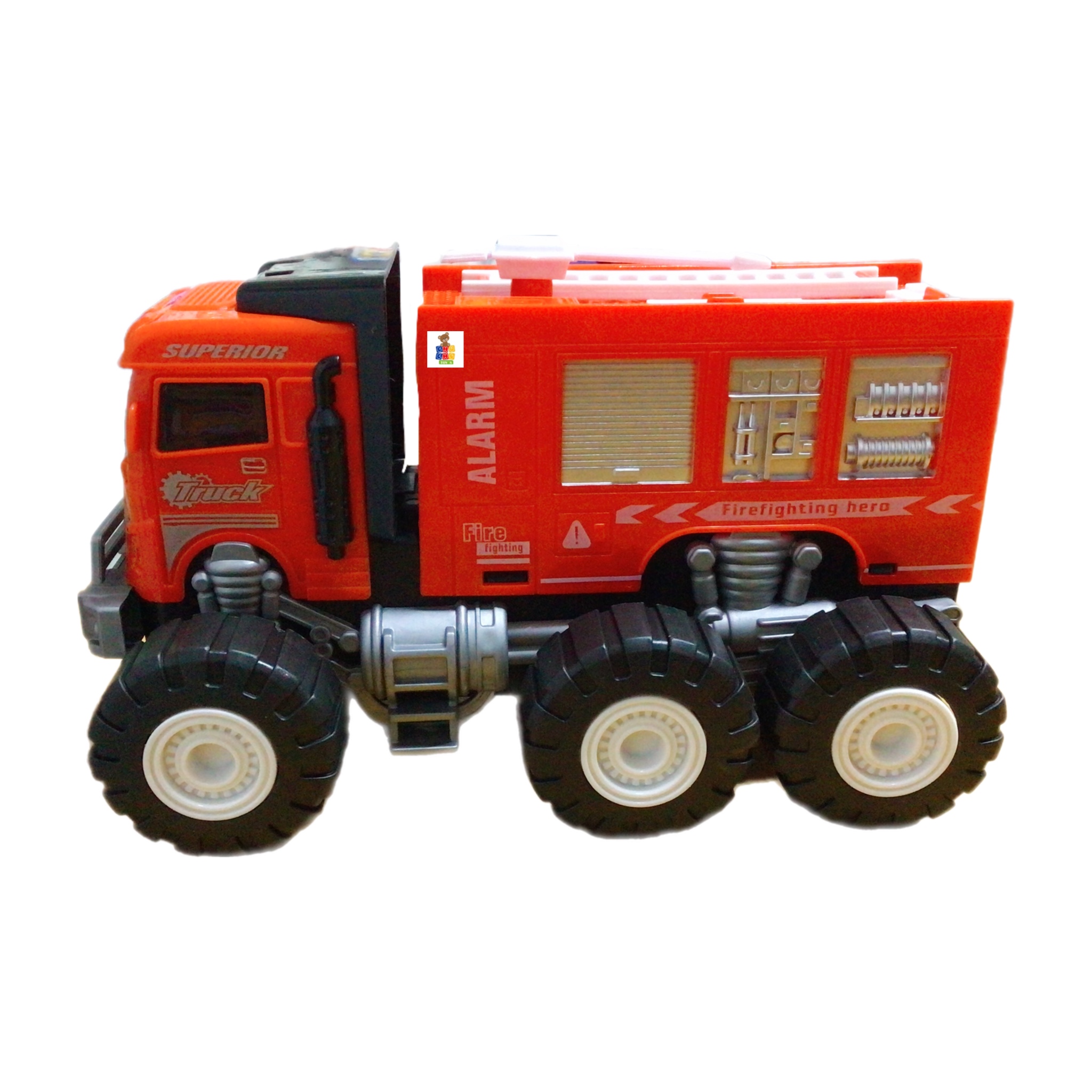 Camión Bombero De Fricción Juguete City Truck