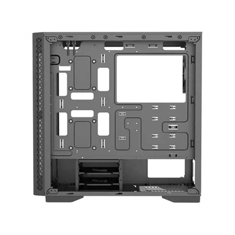Gabinete Deepcool Matrexx 50 4F ATX ARGB S/Fuente Cristal DP-ATX-MATREXX50-AR-4F-NE  Negro