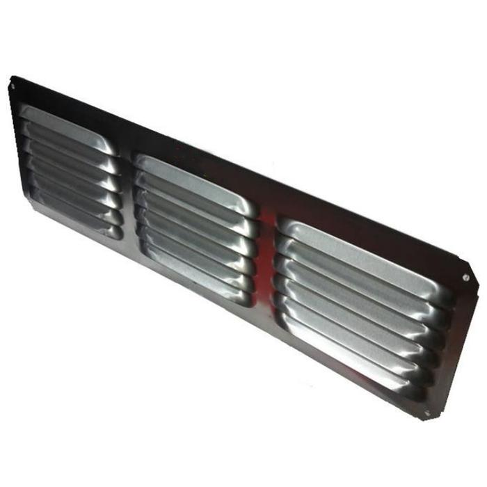 Rejillas para Inyección de Aire, MXMTG-001-29, 16x4", Metálico, 0,11" Ancho, 100porciento Aluminio, c/Malla,, MetGrid