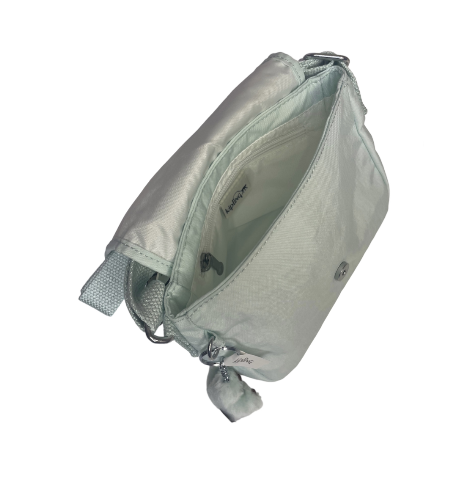 Bolsa Kipling mini color verde agua