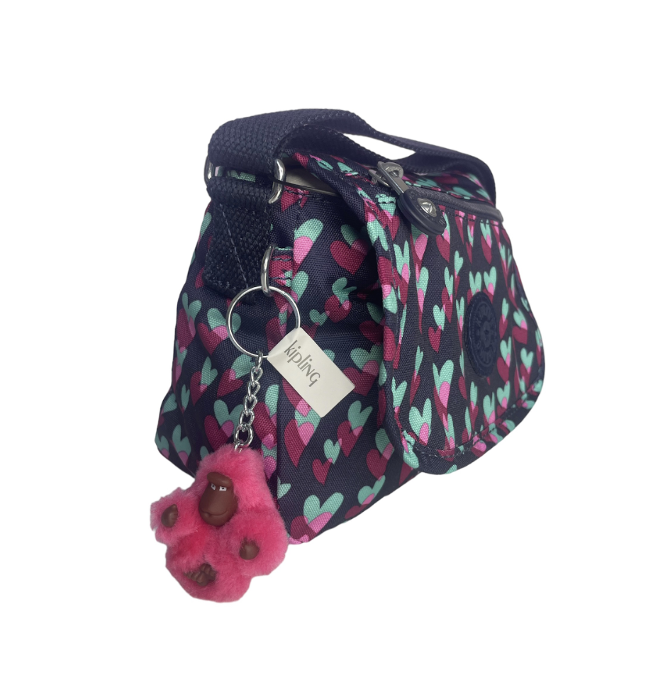 Bolsa Kipling mini color verde agua