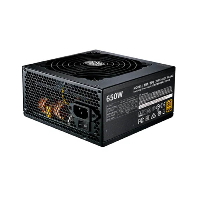 Fuente Cooler Master 650W MWE V2 80Plus Gold MPE-6501-ACAAG-U2.