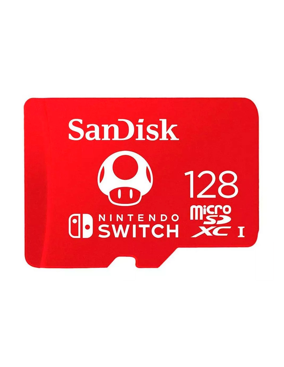 Tarjeta De Memoria Sandisk Petukita Box Para Nintendo Switch De 128gb