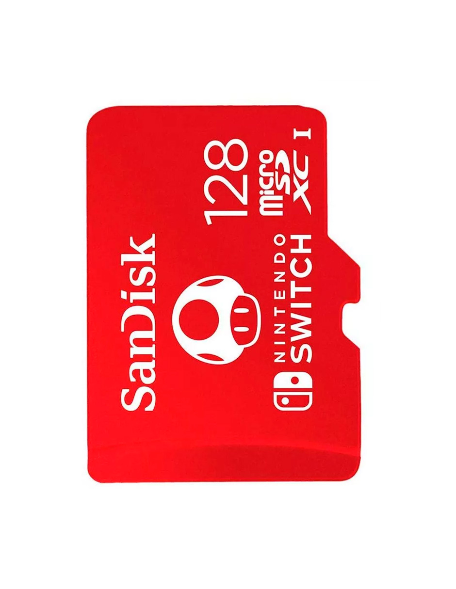 Tarjeta De Memoria Sandisk Petukita Box Para Nintendo Switch De 128gb