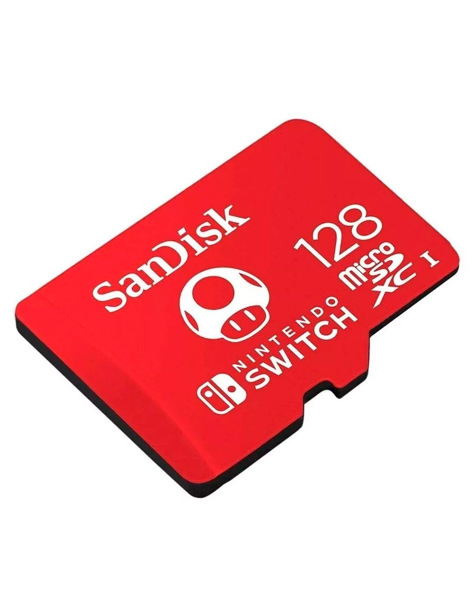 Tarjeta De Memoria Sandisk Petukita Box Para Nintendo Switch De 128gb