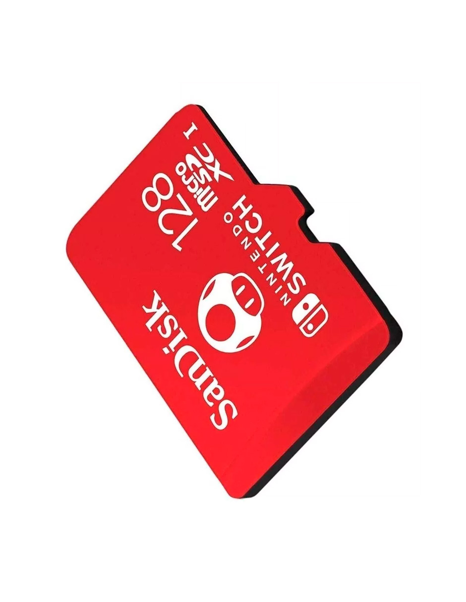 Tarjeta De Memoria Sandisk Petukita Box Para Nintendo Switch De 128gb