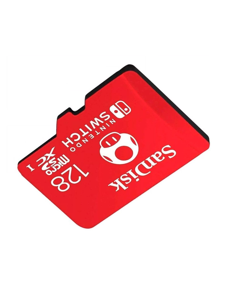 Tarjeta De Memoria Sandisk Petukita Box Para Nintendo Switch De 128gb