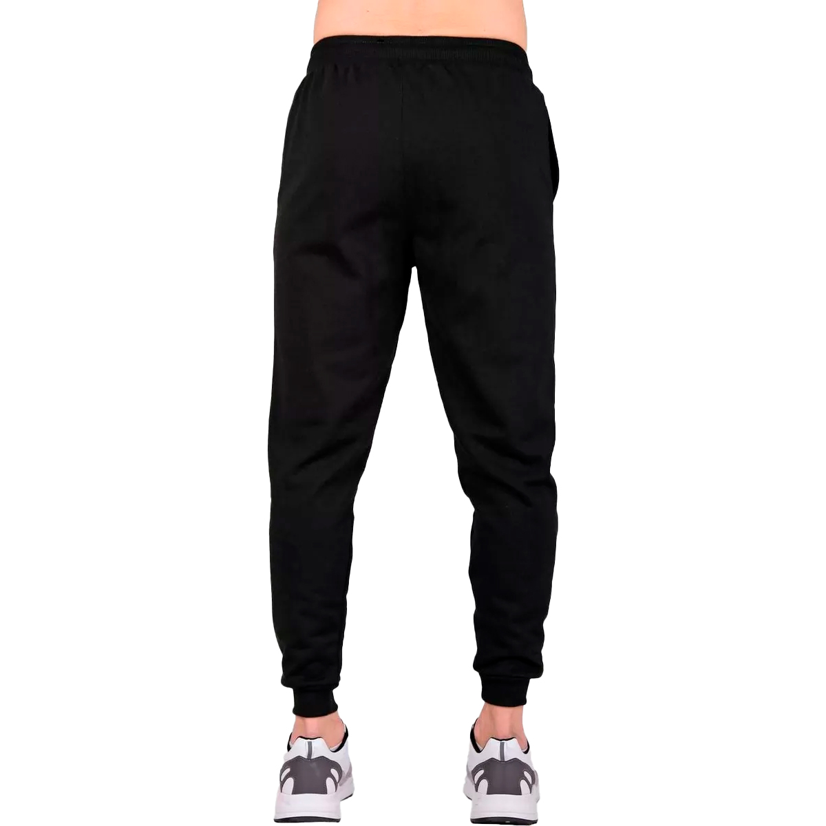 Pants Skinny Color Negro Deportivo Comodo Para Hombre