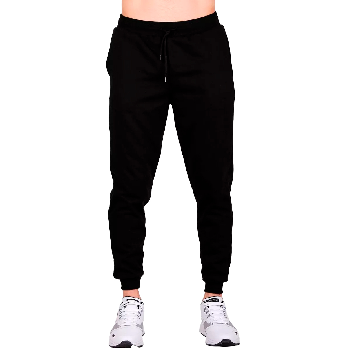 Pants Skinny XL Color Negro Deportivo Para Hombre