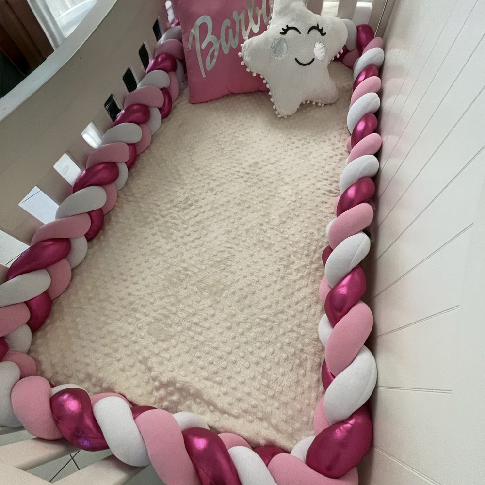 Protector de cuna bumper 2 mts bebe 