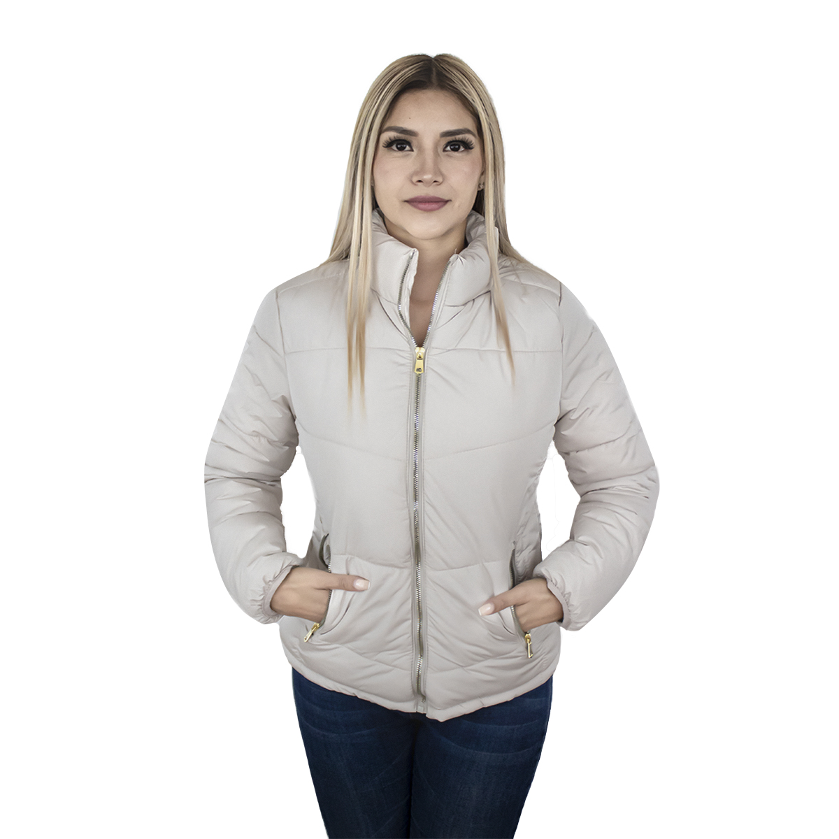 Chamarra Para Dama Tallas Extra Interior De Polar Marca London Rock