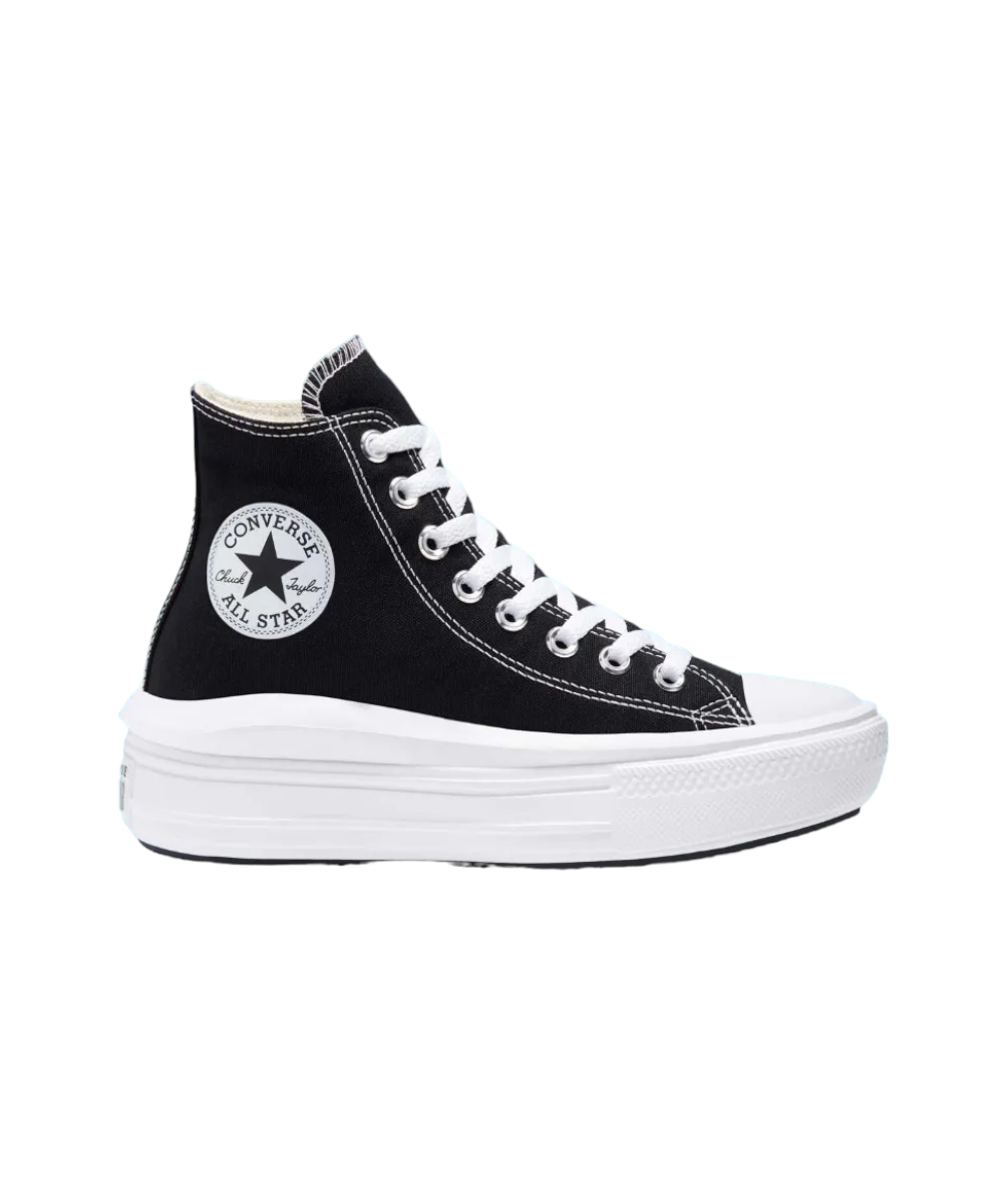 Tenis Converse Chuck Taylor Move Ivory en Plataforma de Lona