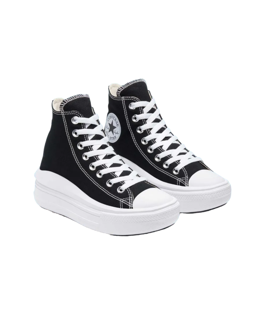 Tenis Converse Chuck Taylor Move Ivory en Plataforma de Lona