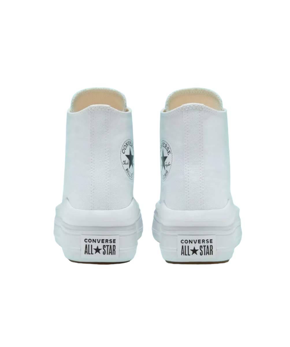 Tenis Converse Chuck Taylor Move Ivory en Plataforma de Lona