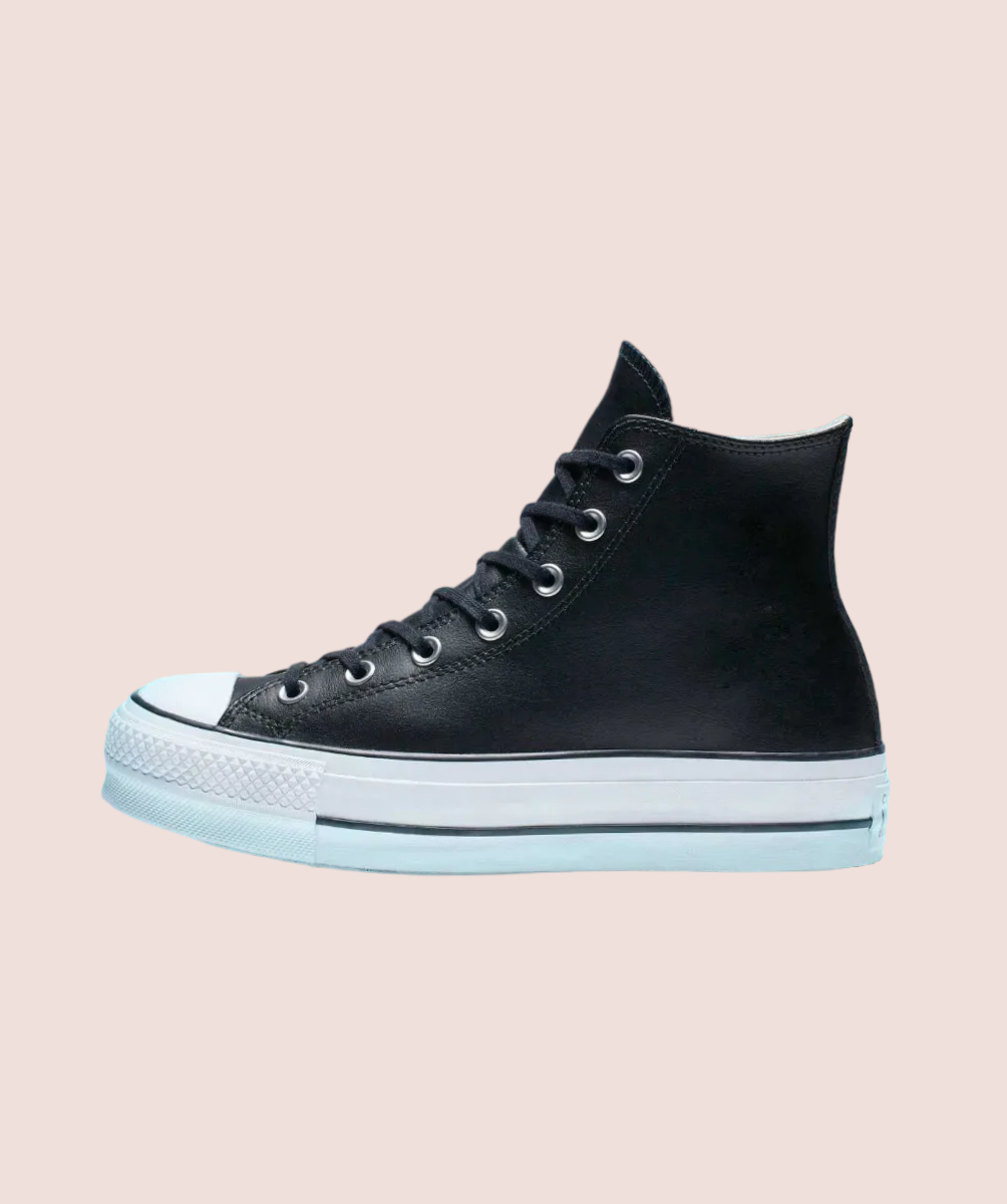 Tenis Converse Chuck Taylor All Star en Plataforma de Piel