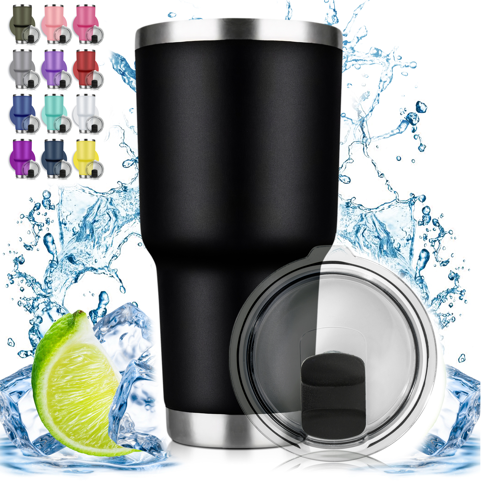 Termo Térmico Tipo Yeti De Acero Inoxidable 900ml - Variedad de Colores