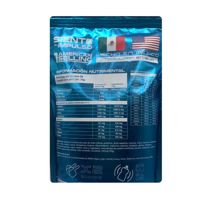 Nebula Protein Blue Suplements 1kg (26 serv) sabor capuccino