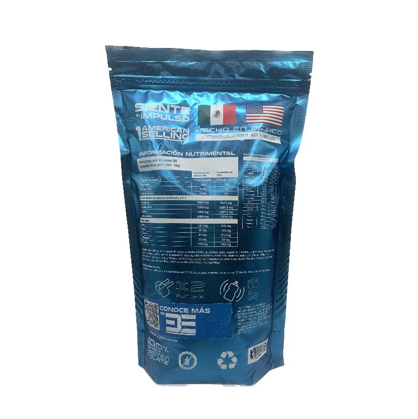 Nebula Protein Blue Suplements 1kg (26 serv) sabor capuccino