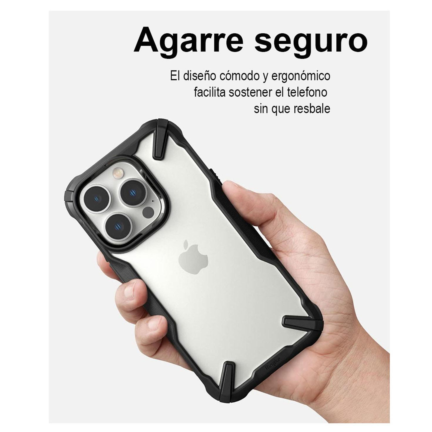 Funda Para iPhone 14 Pro Max Fusion X Ringke Grado Militar Negro