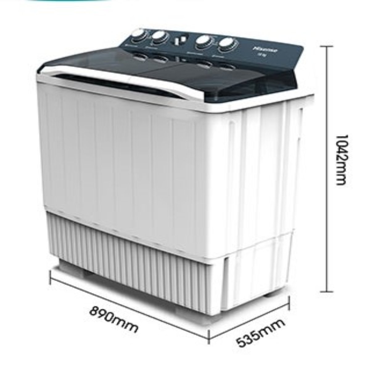 Hisense Lavadora Semiautomática 18 kg WSA1801P