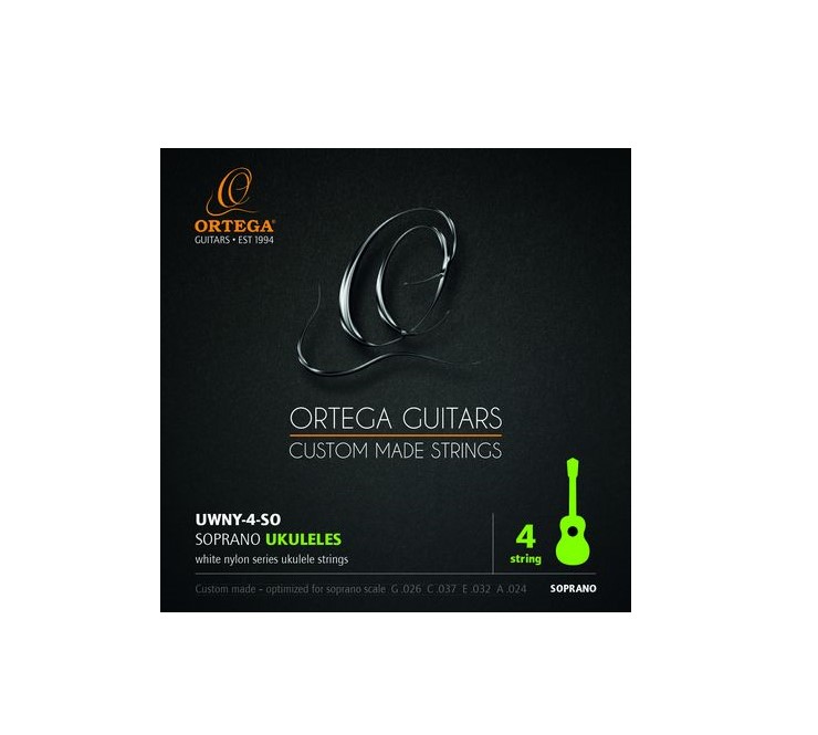 Jeu De Cordes Pour Ukulélé EKO Guitars - Nylon - Dimensions : 26, 32, 36, 28