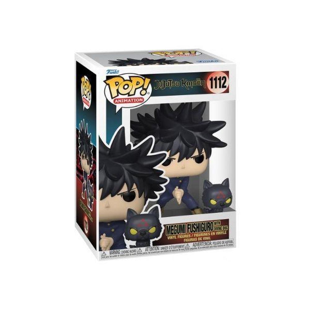 Funko Jujutsu Kaisen Megumi Fushiguro con Perro Divino # 1112   