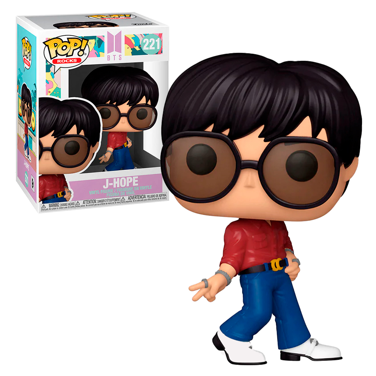 Funko Pop J Hope #221 Dynamite BTS K Pop Juguete Original