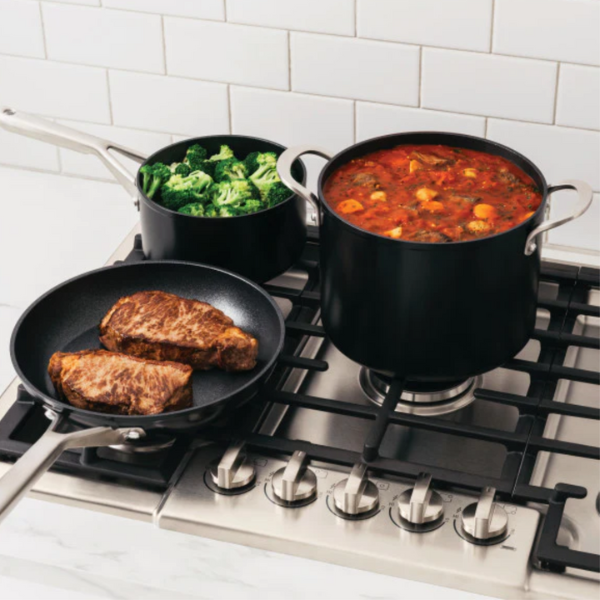 Ninja Foodi Bateria de Cocina NeverStick Essential 10 Piezas C19700 Negro 