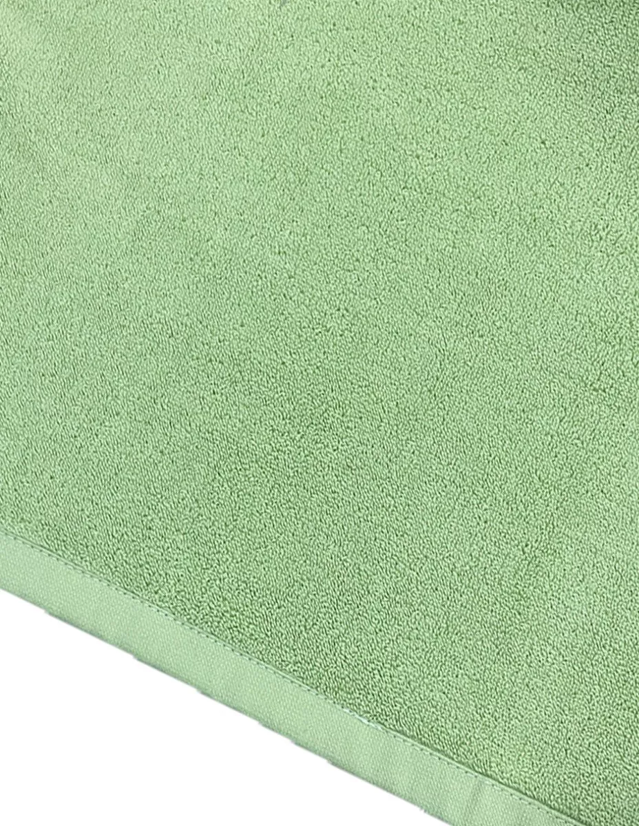 3 TOALLAS DE MANOS 75X35 Verde ELLE The Parisians Lifestyle 100% Algodón