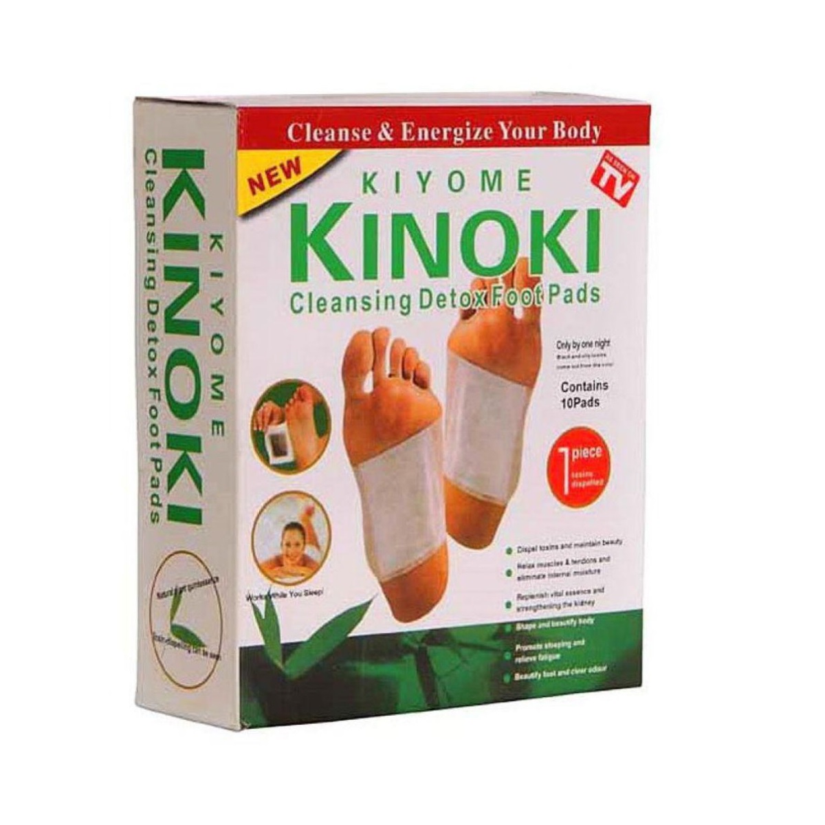 100 Parches Kinoki parche detox pies naturista natural