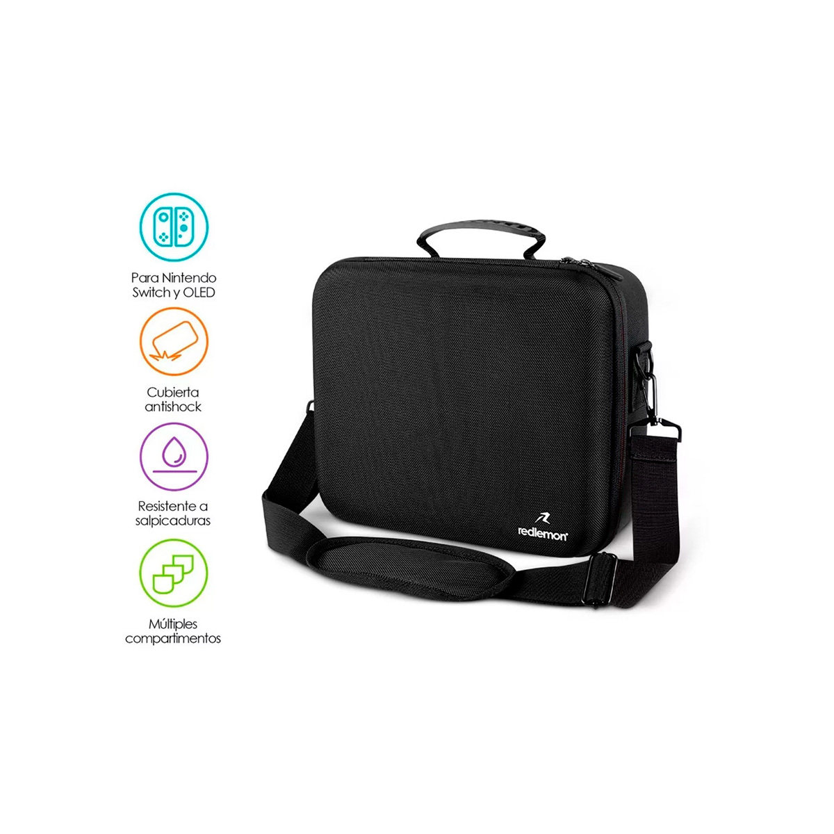 Estuche Rígido Petukita Box Para Nintendo Switch Funda De Viaje