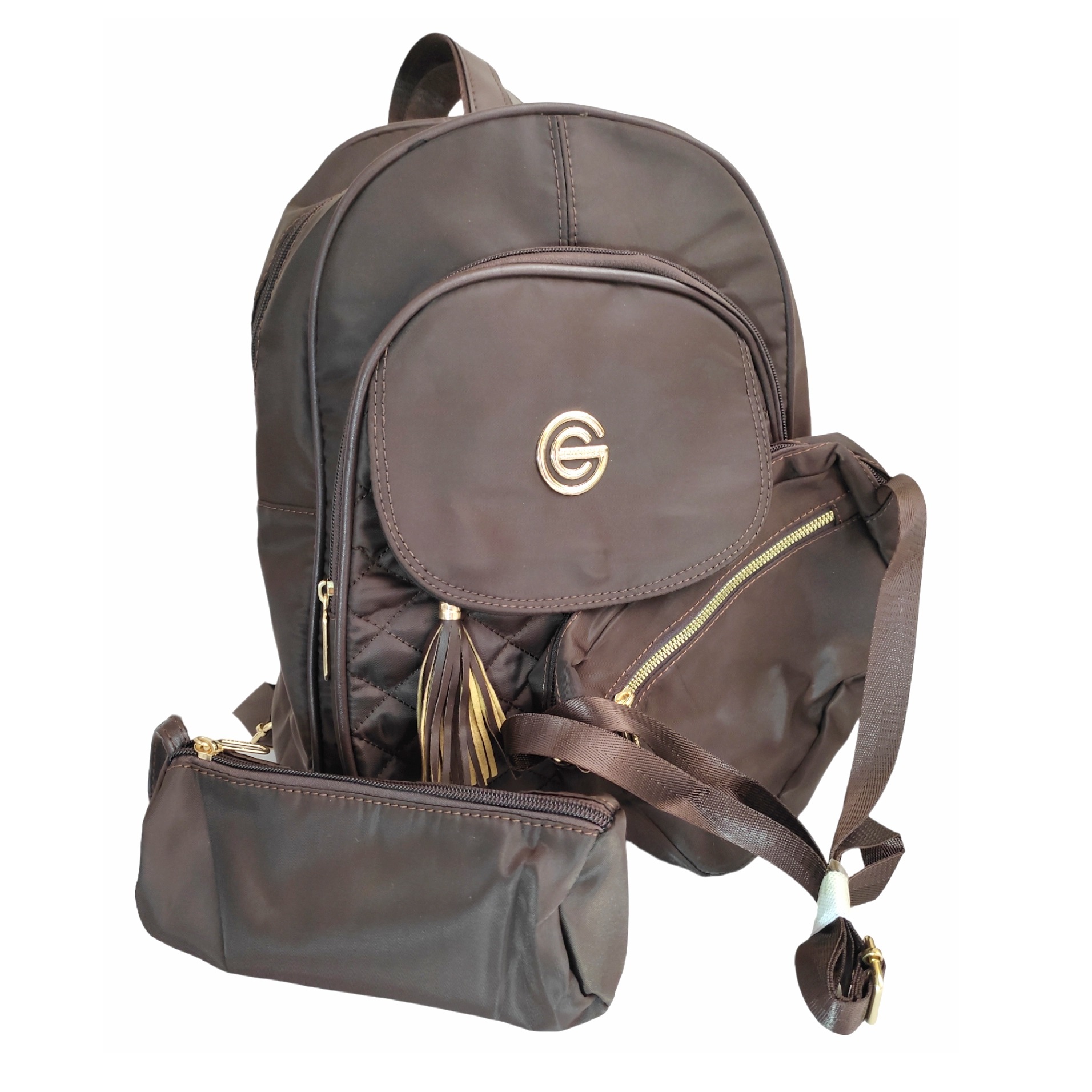 Kit Mochila 3 Piezas - Mochila, Bolsa Crossbody y Lapicera Estilo Urbano Escolar Viaje