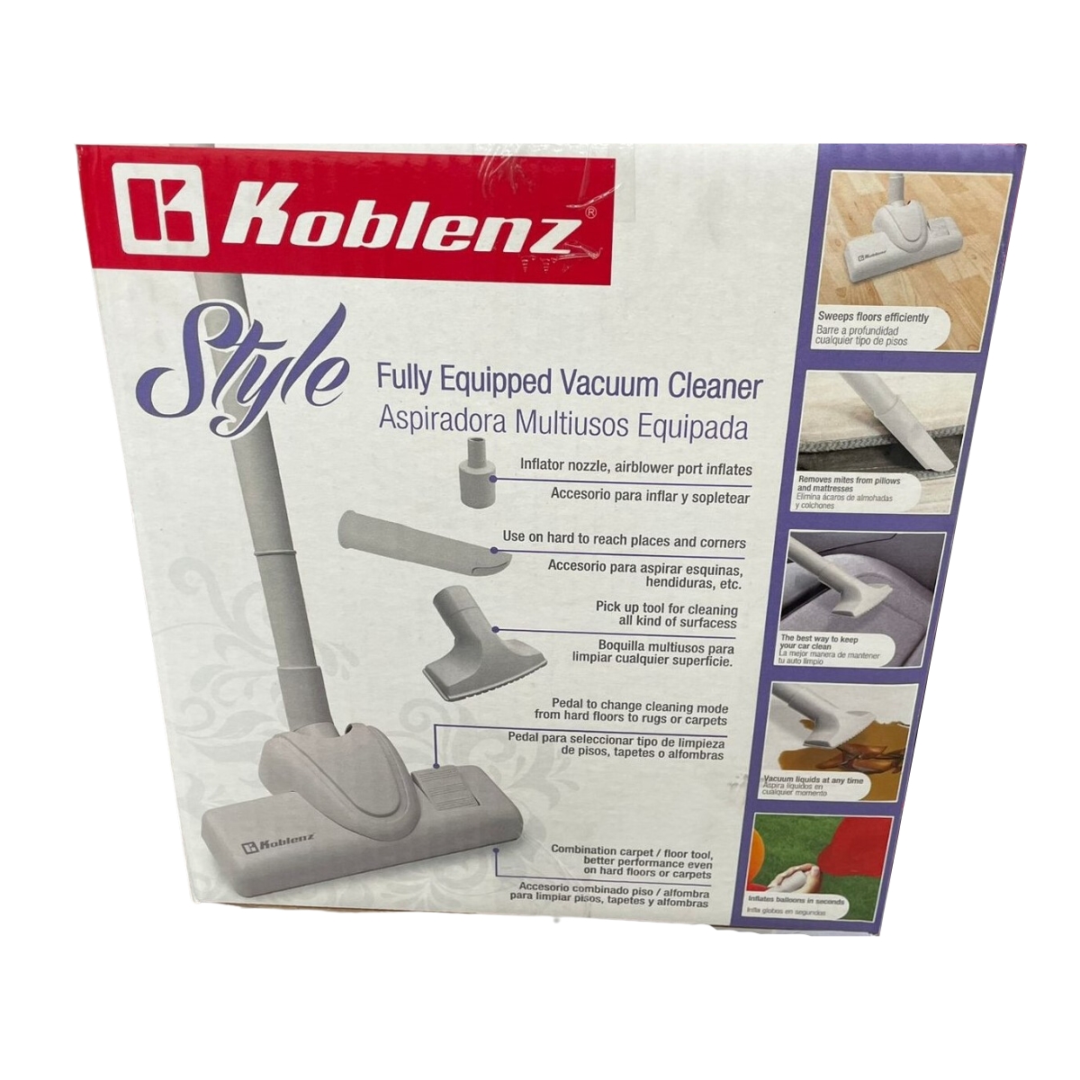 Aspiradora Multiusos Equipada Koblenz Style PV-525 V - Morado