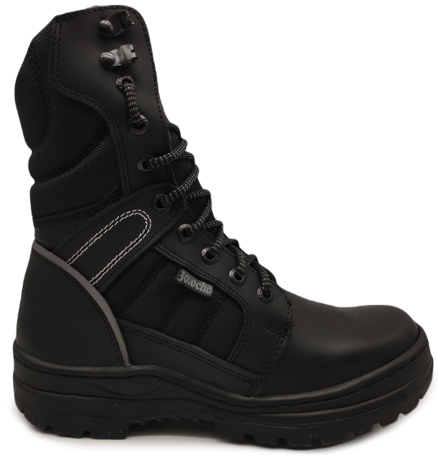 Bota tactica para mujer tipo SWAT de Piel y Cosida mod. 4151