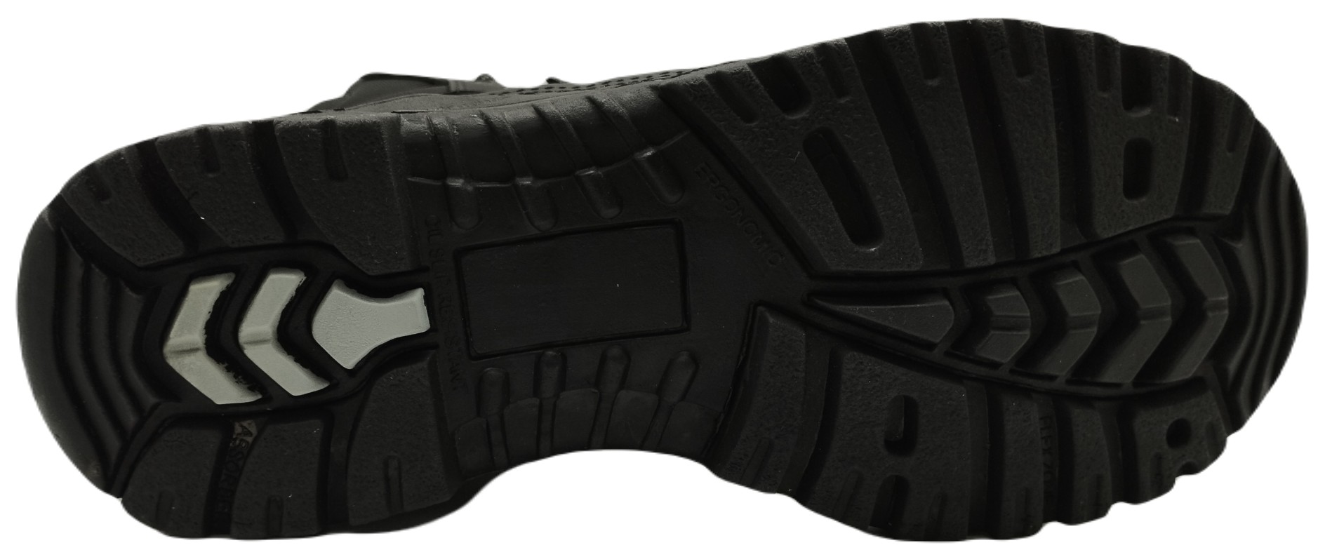 Bota tactica tipo SWAT de Piel, Cosida Antiderrapante con cierre lateral 4503