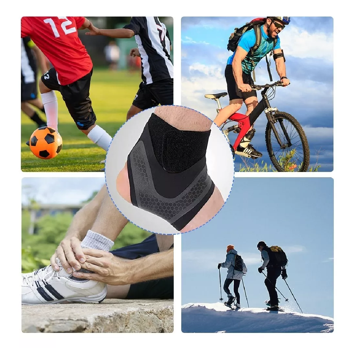 Protección De Tobillo Deportivo,anti-esguince,un Par-talla L