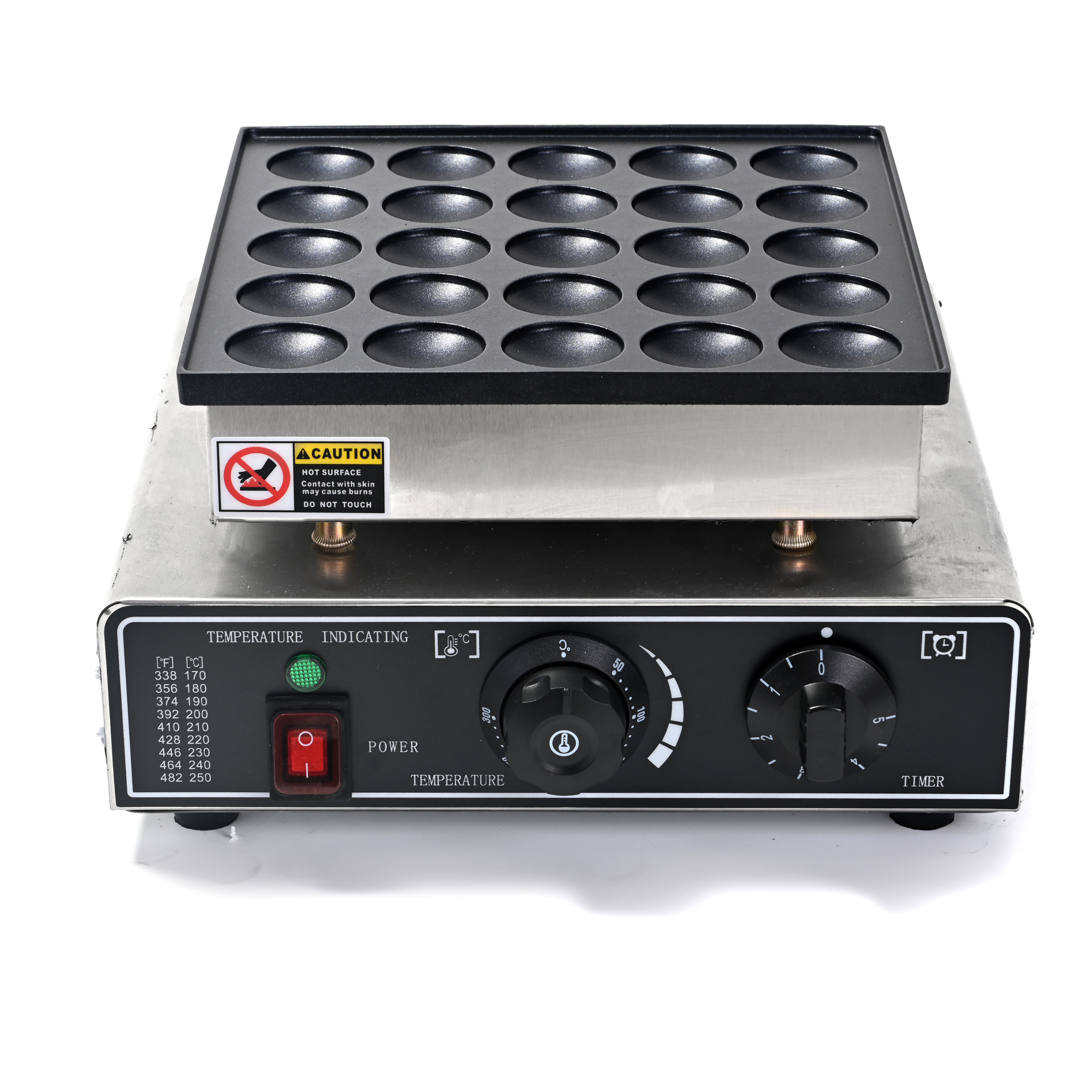 Máquina 25 Mini Hotcakes Eléctrica Industrial Muffin